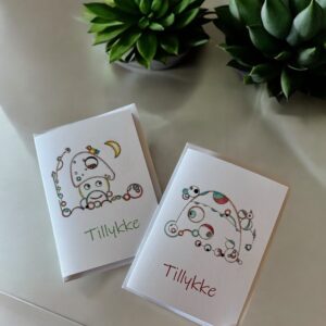 Kort A6 - elefant og svamp